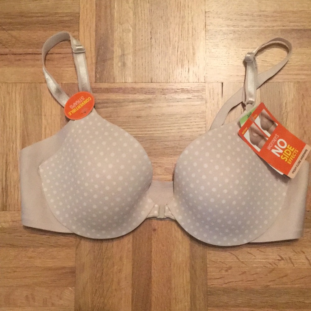 Seamless Front-Close Underwire Bra